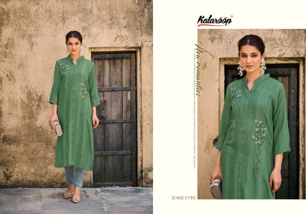 Kalaroop Kaviya Trendy Wear Designer Kurti Collection